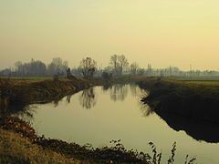 Typical ditch in Bassa Bresciana