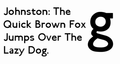 Font sample of Johnston (typeface). Created using commerically available P22 Johnston Underground font