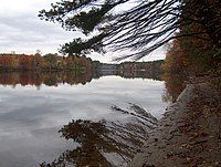 The Merrimack River in Pembroke, New Hampshire