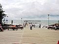 Entrance to the Palanga Pier at the end of the street