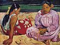 Image 5Painting of Tahitian Women on the Beach by Paul Gauguin—Musée d'Orsay (from Polynesia)