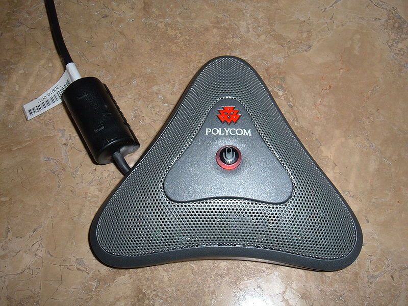 File:Polycom microphone-speaker.JPG