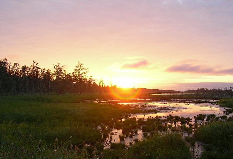 File:Sunset at Shunkunitai.jpg