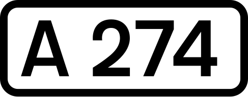 File:UK road A274.svg