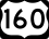 US Highway Route 160