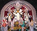 Durga Puja at Bagbazar which was started in the year 1918