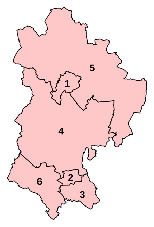 2010-2024 constituencies in Bedfordshire