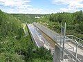 Spillway of the Brazeau Dam