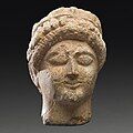 Female Votive Head Cyprus (?), early 5th century B.C.E