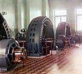 Ganz Alternators in a hydroelectric station on the Murghab River.