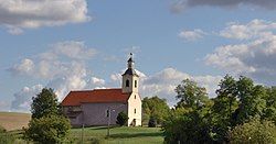 Church in Hontianska Vrbica