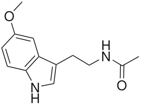 2d structure of melatonin