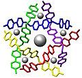 Self-assembly of a circular double helicate[7]