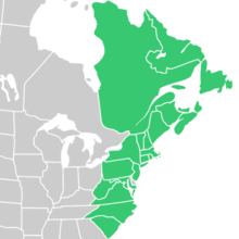 Symphyotrichum novi-belgii distribution map