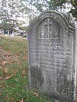 19th century gravestone in the Tollgate Cemetary of Forest Hills, Boston, erected in memory of County Roscommon native