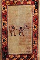 The Ox of Luke (folio 124v)