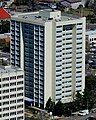 20st century Brutalist style residential towers in Northbank, Downtown.