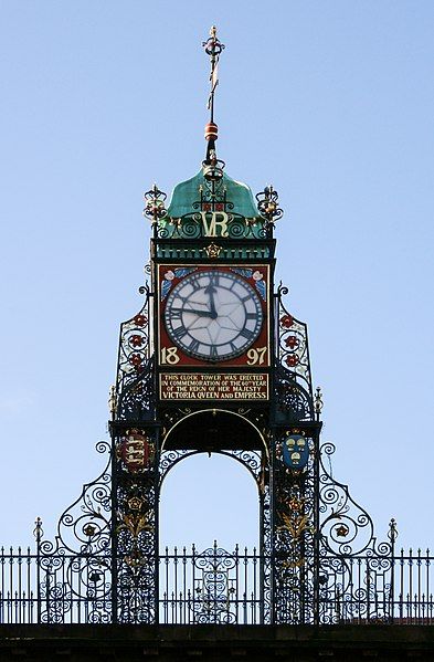 File:Chester Eastgate Clock.jpg