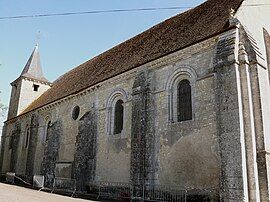 The church in Chezal-Benoît