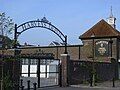 Depot of Harveys brewery in Lewes, Sussex, England, April 2007