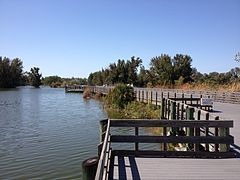 The Boardwalk over the lakes