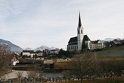 View of the town