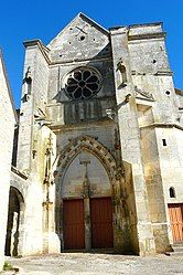 The church in Poilly