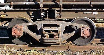 A sarcast bogie complete with journal boxes