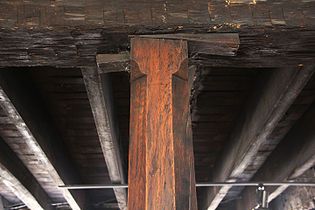 Shaker Construction detail, Shaker Village, Pleasant Hill, KY