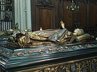 Tomb of Mary of Burgundy, 1501. Church of Our Lady, Bruges.