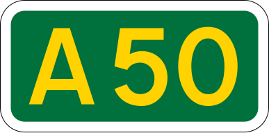 File:UK road A50.svg