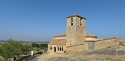 Romanesque church of San Martín, in the hamlet of Aguilera, Bayubas de Abajo