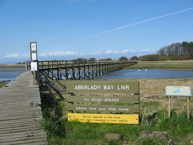 File:Aberlady Bay Footbridge.jpg