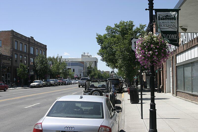 File:Bozeman MT Downtown.jpg