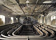 The interior of the chapel in 2020