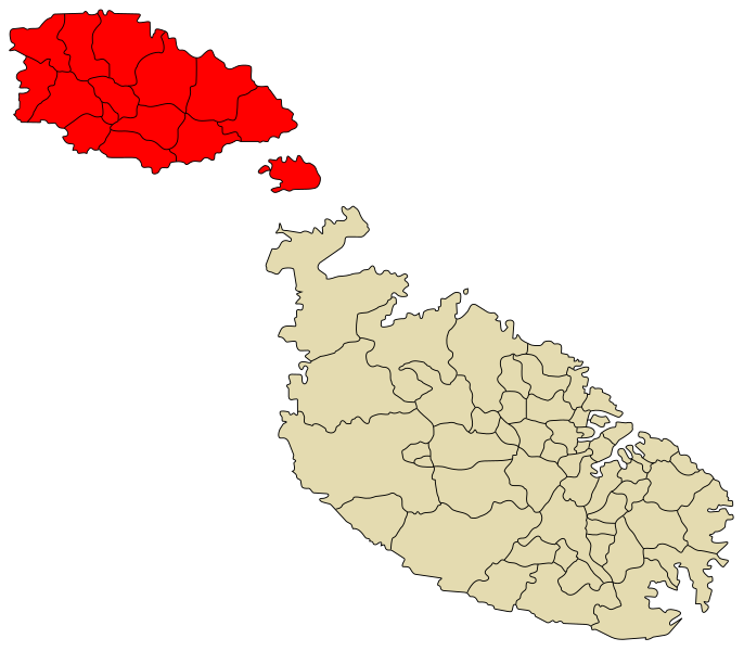 File:Gozo and Comino-map.svg