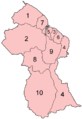 Regions of Guyana