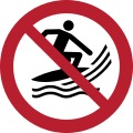 P059 – No surf craft