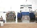 The ferry to Mahajanga