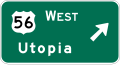 E4-2 Exit Direction (2 Destinations)