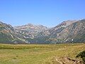 Bucura Peak in the distance