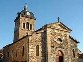 The church in Saint-Genis-les-Ollières