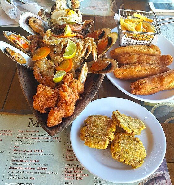 File:Seafood platter Jamaica.jpg