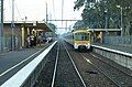 North-west view of the former ground-level station, December 2006, prior to the 2018 rebuild