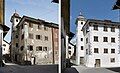 Türalihus in Valendas (GR): Fassade in 2007 und 2012.