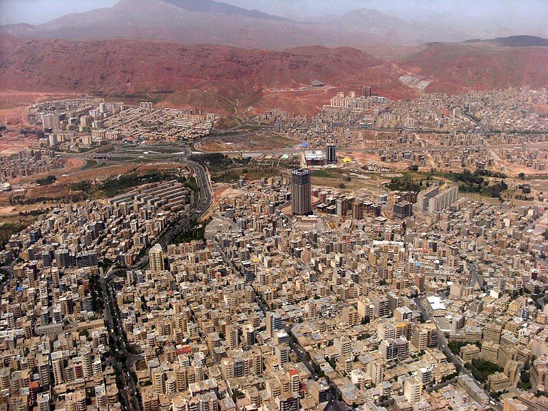 File:Tabriz Aerial View.JPG