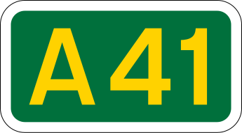 File:UK road A41.svg