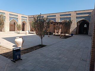 The courtyard of the mosque