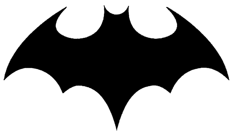 File:Batman logo black.png