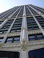 Looking up from Cadillac Square